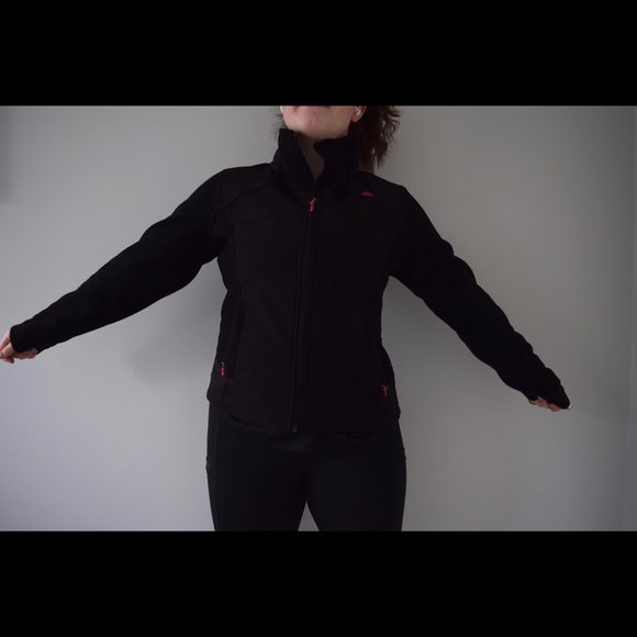 Black fleece zip up jacket - Picture 4 of 4